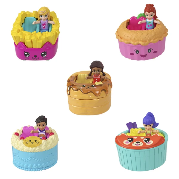 POLLY POCKET MINI TINY TAKEOUT REVEAL