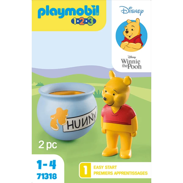 PLAYMOBIL UNISEX 1.2.3. Ο ΓΟΥΙΝΙ ΜΕ ΕΝΑ ΒΑΖΟ ΜΕΛΙ