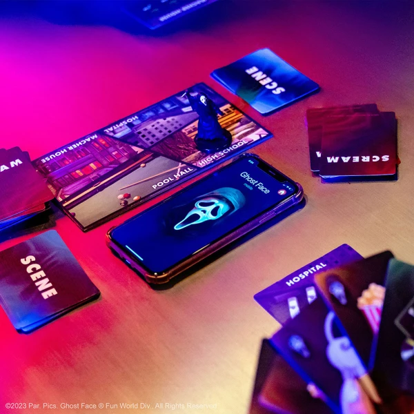 AS GAMES BOARD GAME SCREAM FOR AGES 18+ AND 3-8 PLAYERS