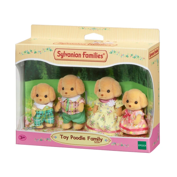 THE SYLVANIAN FAMILIES TOY POODLE FAMILY 5259