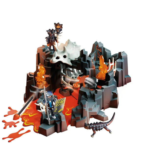 PLAYMOBIL DINO RISE GUARDIAN OF THE LAVA MINE