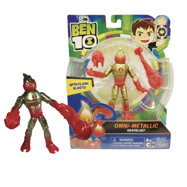 BEN 10 ΒΑΣΙΚΗ ΦΙΓΟΥΡΑ W11 METALLIC - 6 ΣΧΕΔΙΑ