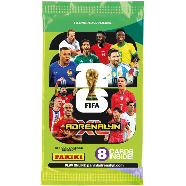 PANINI FIFA WORLD CUP ADRENALYN XL 2026 ΦΑΚΕΛΑΚΙ ΜΕ ΚΑΡΤΕΣ