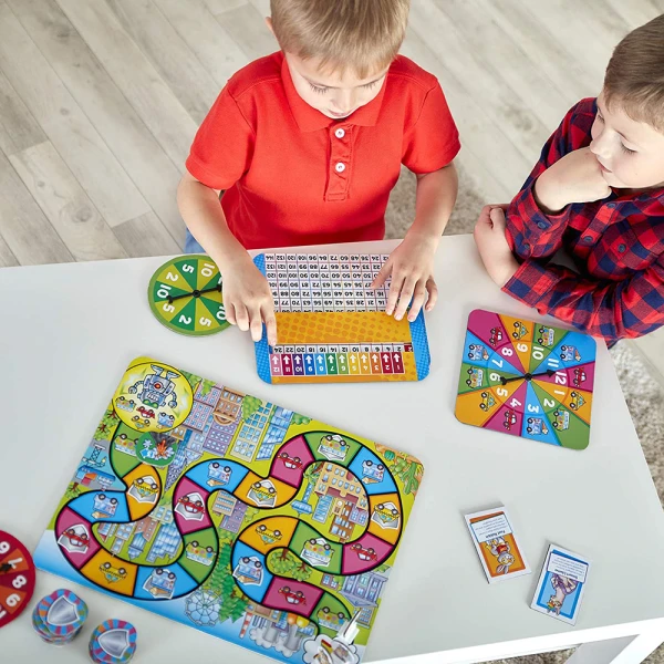 ORCHARD TOYS EDUCATIONAL GAME TIMES TABLES HEROES