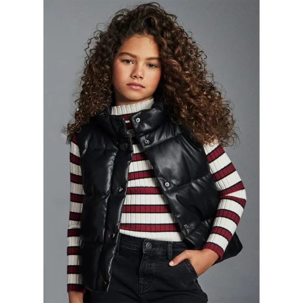 MAYORAL VEST PU BLACK