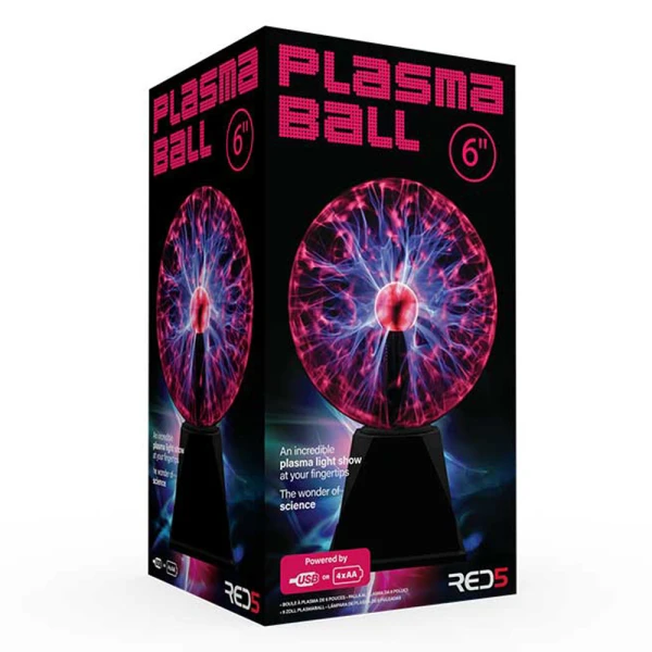 RED5 DECORATIVE USB LIGHT PLASMA BALL