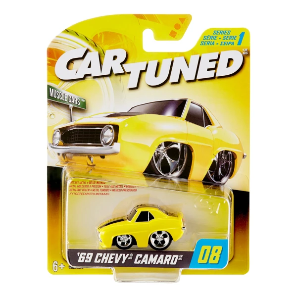 CAR-TUNED™ AYTOKINHTO ΣΕΙΡΑ 1 - \'69 CHEVY CAMARO ΚΙΤΡΙΝΟ