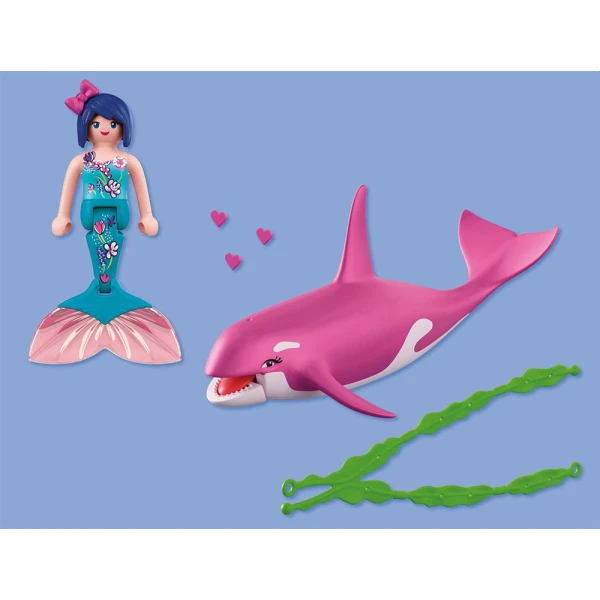 PLAYMOBIL FANTASY & MAGIC ORCA WITH MERMAID