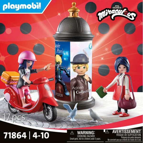 PLAYMOBIL MIRACULOUS ΒΟΛΤΑ ΜΕ ΣΚΟΥΤΕΡ ΣΤΟ ΠΑΡΙΣΙ
