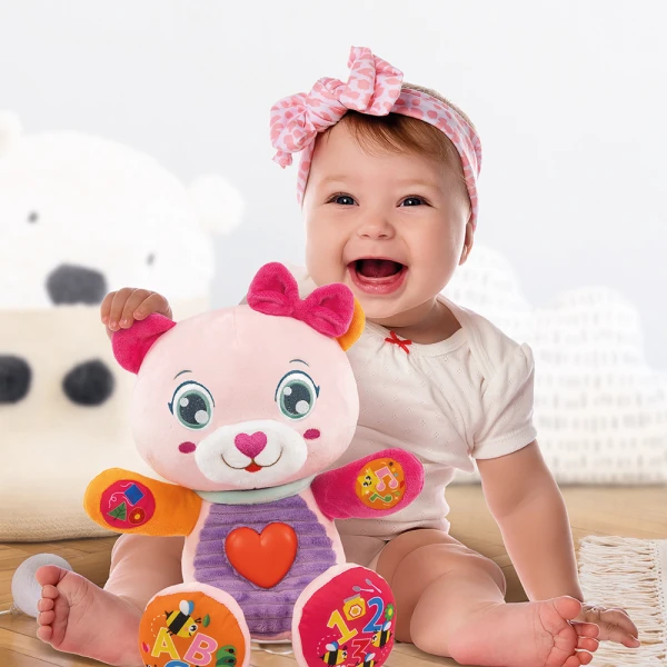 BABY CLEMENTONI ΒΡΕΦΙΚΟ ΕΚΠΑΙΔΕΥΤΙΚΟ ΝΕΝΑ ΤΟ ΑΡΚΟΥΔΑΚΙ (ΜΙΛΑΕΙ ΕΛΛΗΝΙΚΑ) ΓΙΑ 6+ ΜΗΝΩΝ