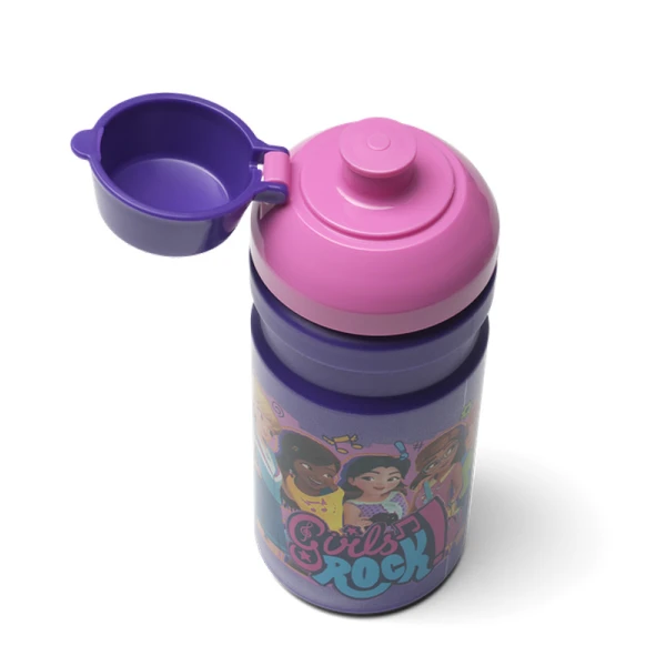 LEGO ΜΠΟΥΚΑΛΙ 390ml FRIENDS LEGO 268 MEDIUM LILAC