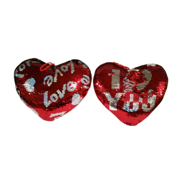 ΚΑΡΔΙΑ ΒΑΛΕΝΤΙΝΟΥ ΜΕ ΠΟΥΛΙΕΣ I LOVE YOU 28 cm - 2 ΣΧΕΔΙΑ