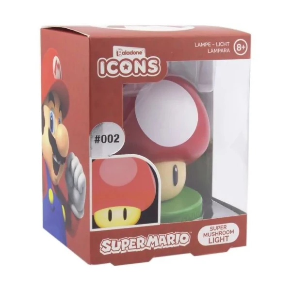 PALADONE NINTENDO SUPER MARIO - 3D ΦΩΤΙΣΤΙΚΟ SUPER MUSHROOM (PP4375NNV3)
