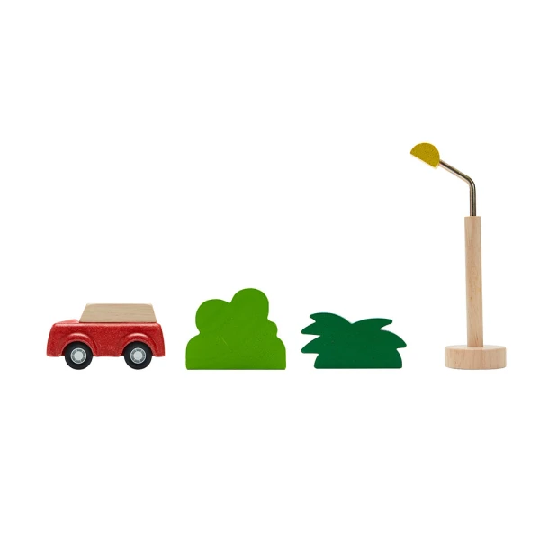 PLAN TOYS ΞΥΛΙΝΟ ΟΔΙΚΟ ΣΕΤ