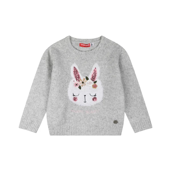 ENERGIERS BEBE GIRL\'S  SWEATER MELANGE