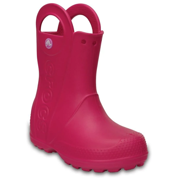 CROCS HANDLE IT RAIN BOOTS KIDS CANDY PINK