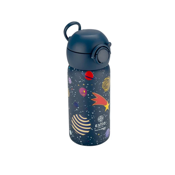 ESTIA HOME ART ΘΕΡΜΟΣ ΠΑΙΔΙΚΟ WONDER BOTTLE 350ml - COSMIC VOYAGERS