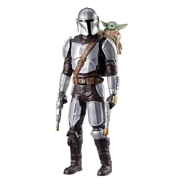 STAR WARS MOVIE FEATURE ELECTRONIC FIGURE MANDALORIAN & GROGU