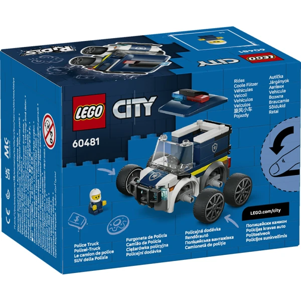 LEGO® CITY ΟΧΗΜΑΤΑ - ΑΣΤΥΝΟΜΙΚΟ ΦΟΡΤΗΓΟ