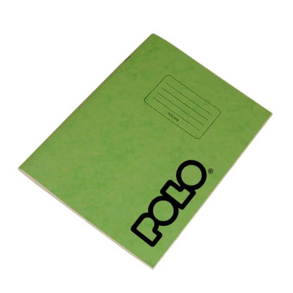 POLO 2025 STAPLED NOTEBOOK A4 50 SHEETS GREEN