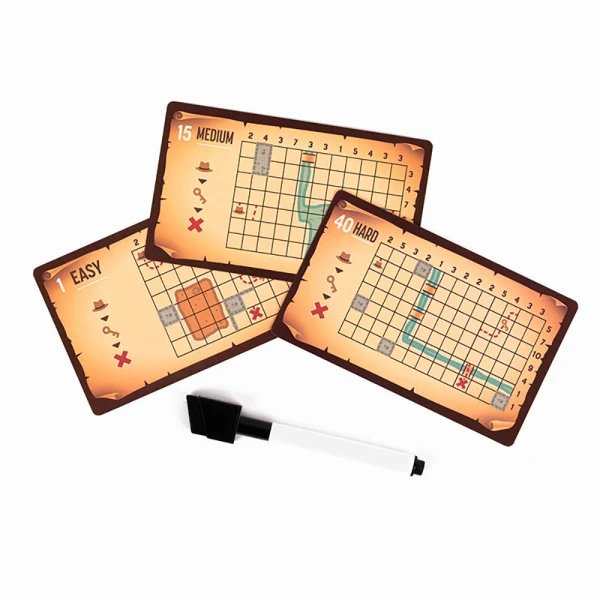 PROFESSOR PUZZLE LOST TREASURE LOGIC PUZZLES