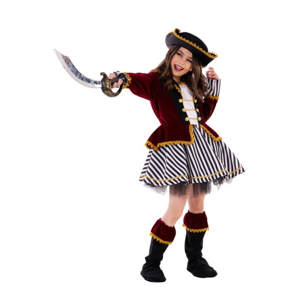 CARNIVAL COSTUME PIRATE GIRL OF RED SEA