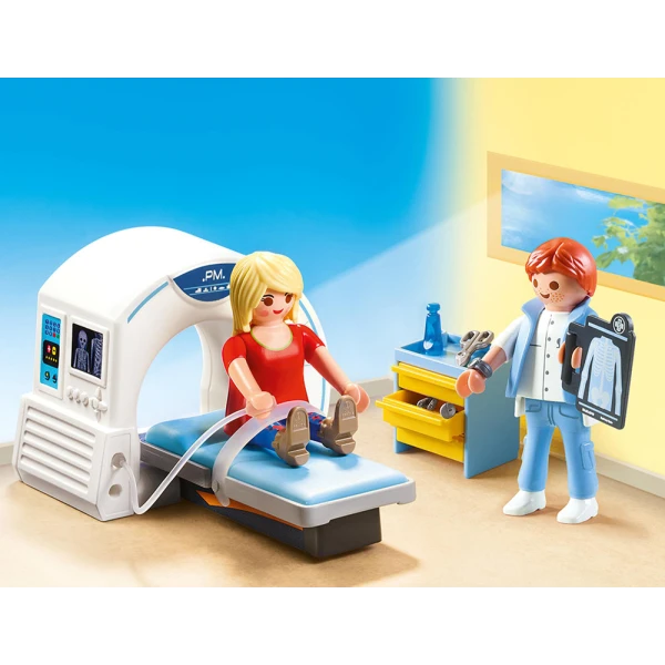PLAYMOBIL CITY LIFE LARGE HOSPITAL RADIOLOGIST