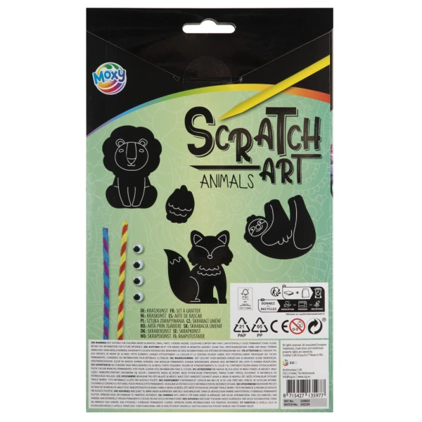 ΧΕΙΡΟΤΕΧΝΙΑ DIY SCRATCH 4 ΤΕΜ. - 4 ΣΧΕΔΙΑ