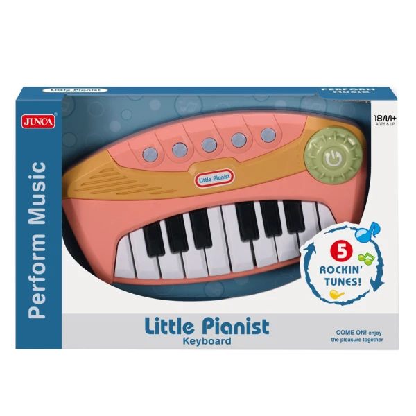 LITTLE PIANIST ΒΕΒΕ  ΠΙΑΝΑΚΙ ΜΕ ΗΧΟ & ΦΩΣ - ΡΟΖ