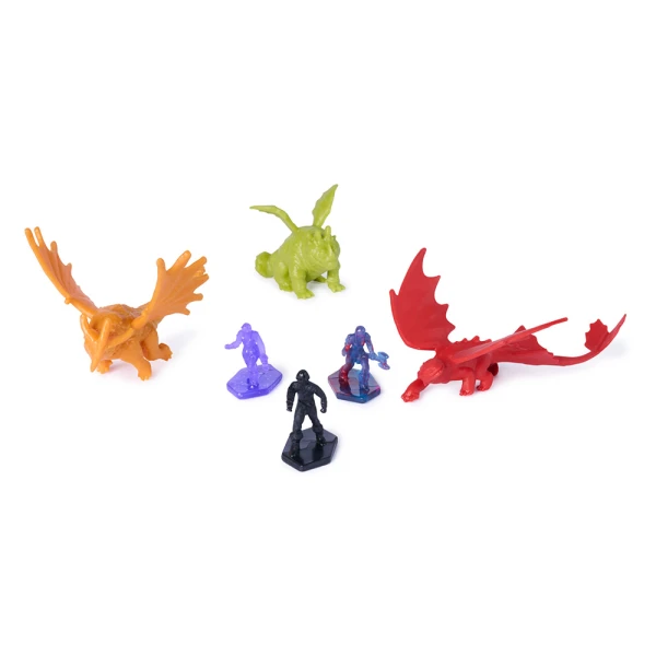 DRAGONS TRIAL OF FLAME ΣΕΤ ΜΙΝΙ ΣΥΛΛΕΚΤΙΚΕΣ ΦΙΓΟΥΡΕΣ