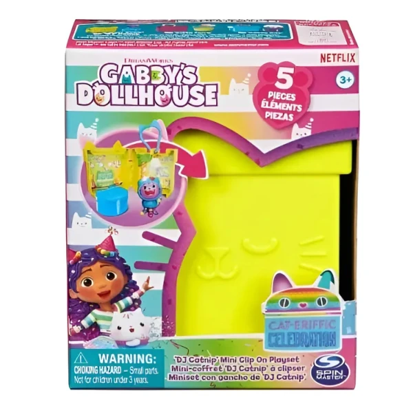 GABBY\'S DOLLHOUSE ΜΙΝΙ ΣΠΙΤΑΚΙΑ ΜΕ ΚΛΙΠ - 3 ΣΧΕΔΙΑ