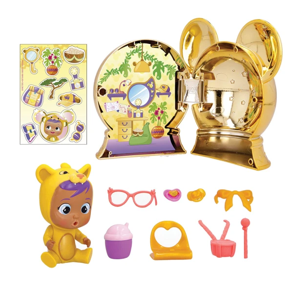 CRY BABIES MAGIC TEARS ΚΛΑΨΟΥΛΙΝΙΑ DISNEY GOLD EDITION ΧΡΥΣΟ ΣΠΙΤΑΚΙ - 6 ΣΧΕΔΙΑ