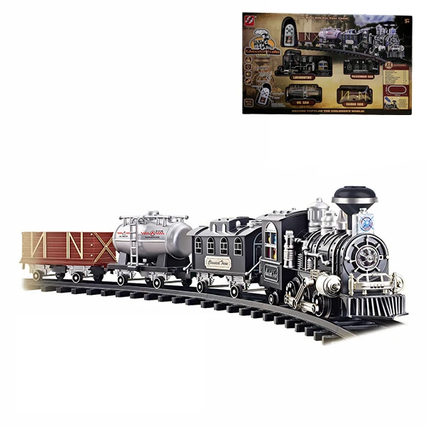 REMOTE CONTROLLED TRAIN WITH SMOKE LIGHTS & SOUNDS 27MHz