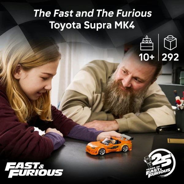 LEGO® SPEED CHAMPIONS THE FAST AND THE FURIOUS TOYOTA SUPRA MK4