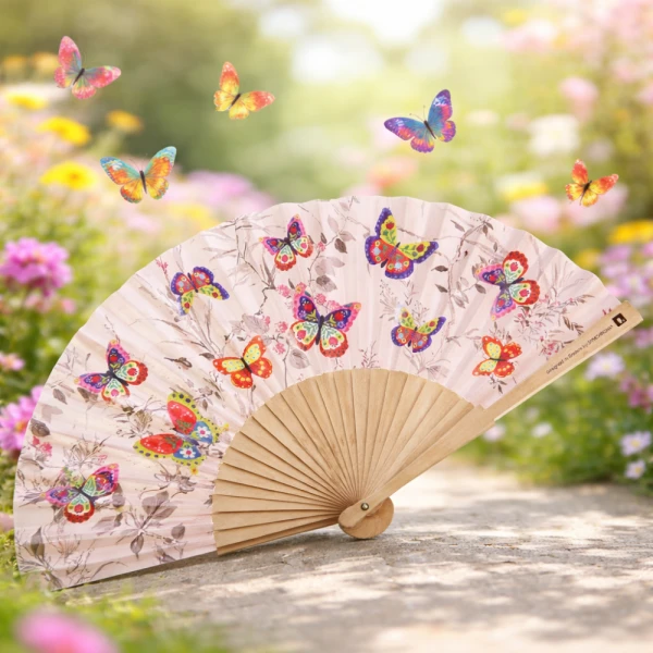 ΒΕΝΤΑΛΙΑ ΞΥΛΙΝΗ 23εκ. - BUTTERFLY GARDEN