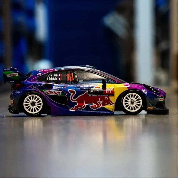NIKKO ΤΗΛΕΚΑΤΕΥΘΥΝΟΜΕΝΟ ΑΥΤΟΚΙΝΗΤΟ WRC RED BULL NIGHT MODE ΜΕ EXTRA ΛΑΣΤΙΧΑ