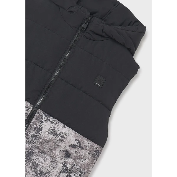 MAYORAL VEST REVERSIBLE BLACK 