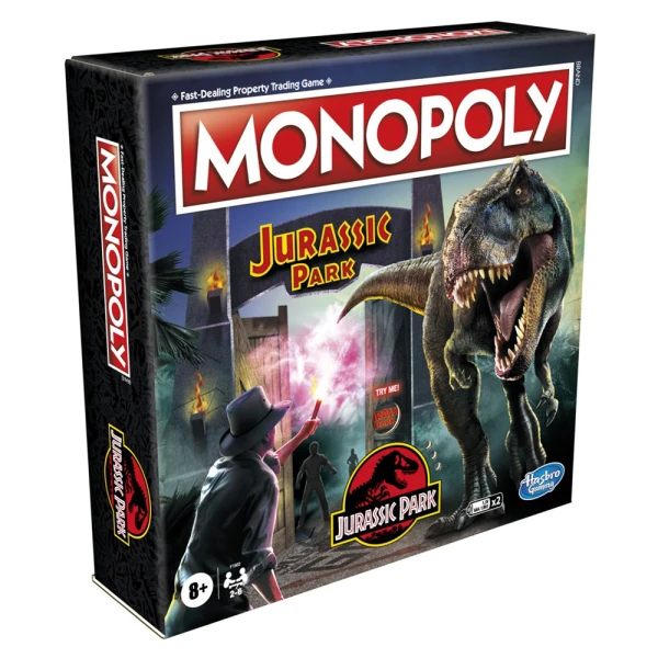 BOARD GAME MONOPOLY JURASSIC PARK