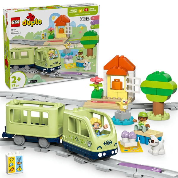 LEGO® DUPLO® TOWN ΔΙΑΔΡΑΣΤΙΚΟ ΤΡΕΝΟ ΓΙΑ ΠΕΡΙΠΕΤΕΙΕΣ