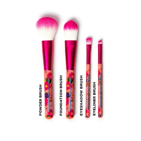 LEGAMI OH MY GLOW -ΣΕΤ 4 ΒΟΥΡΤΣΕΣ MAKEUP - ΛΟΥΛΟΥΔΙΑ