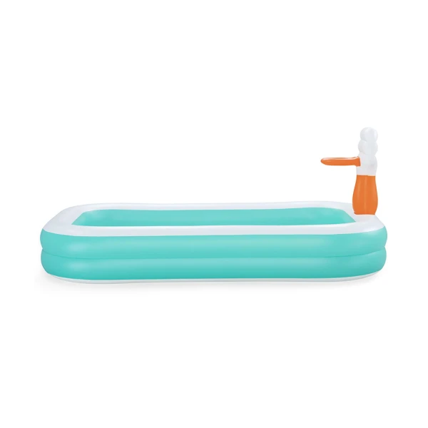 BESTWAY POOL WITH BASKETBALL HOOP 251Χ168Χ102 cm DUNK N\' SPLASH