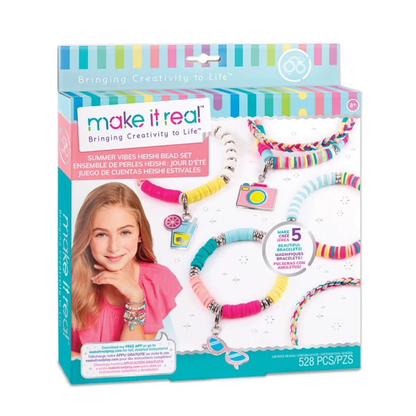 MAKE IT REAL - SUMMER VIBES HEISHI BEAD SET 