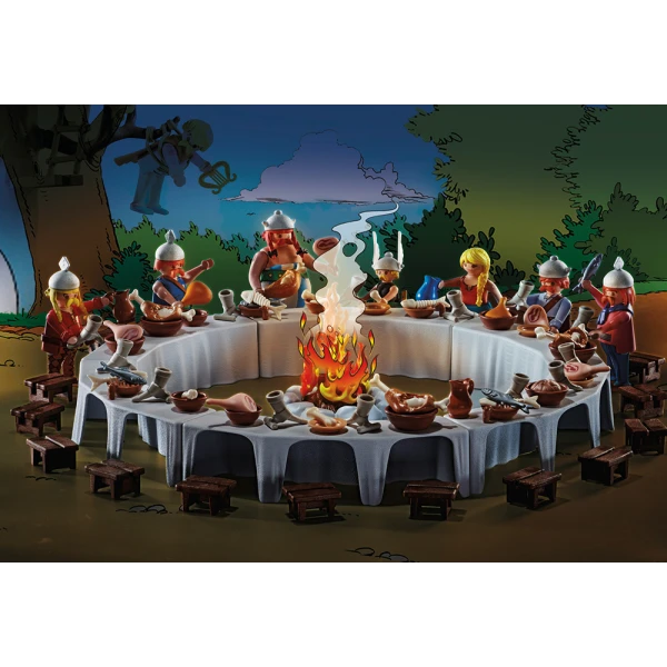 PLAYMOBIL ASTERIX ΓΙΟΡΤΗ ΣΤΟ ΓΑΛΑΤΙΚΟ ΧΩΡΙΟ