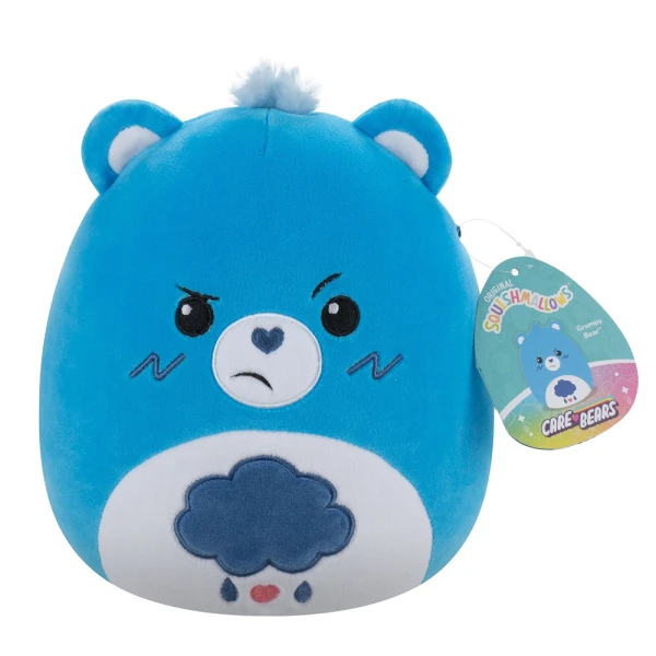 SQUISHMALLOWS CARE BEARS PLUSH 25 cm W1 - BLUE BEAR