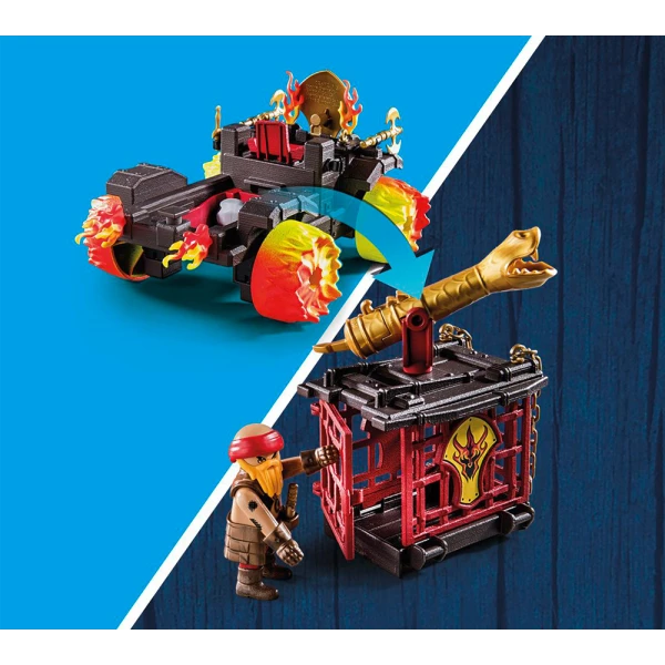 PLAYMOBIL NOVELMORE BURNHAM RAIDERS - BATTERING RAM