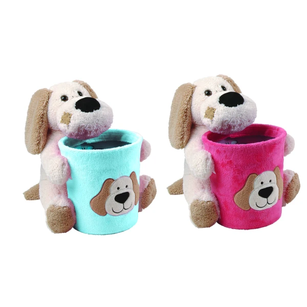 DOG WITH BLUE & PINK CART 2 PLANS