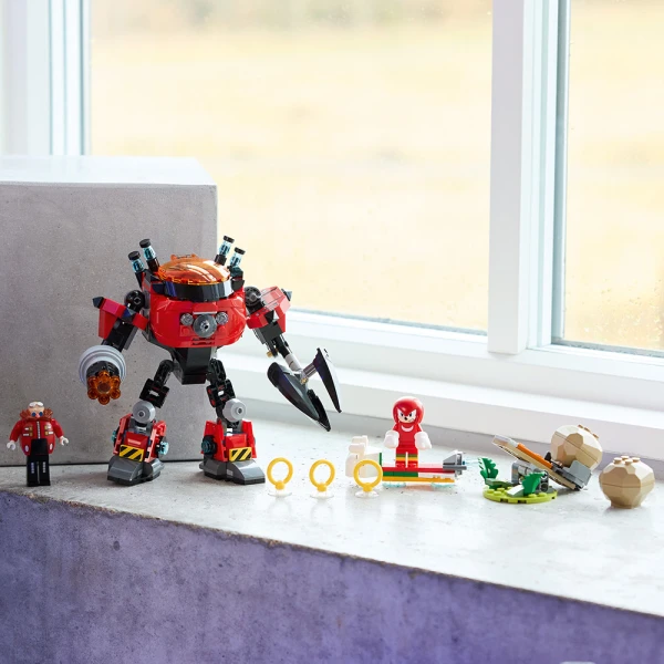 LEGO® SONIC THE HEDGEHOG™ KNUCKLES VS. ΕΞΩΣΤΟΛΗ EGG CRUSHER ΤΟΥ DR. EGGMAN