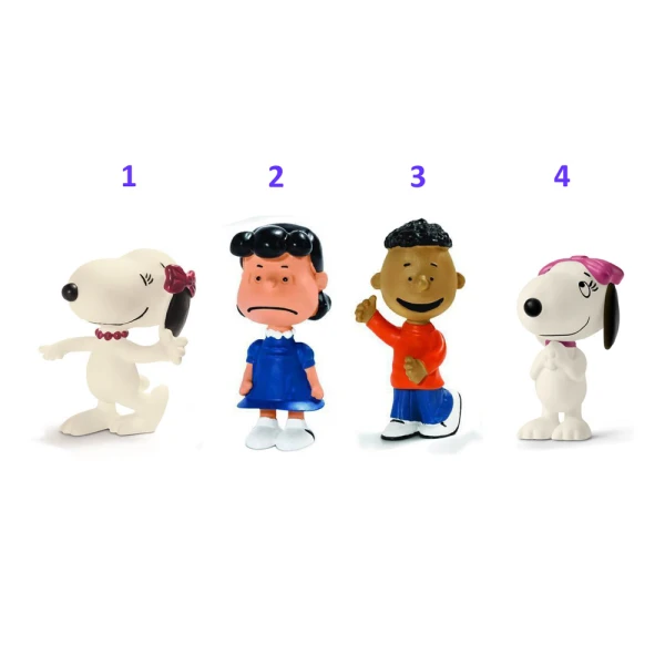 FIGURES PEANUTS SEVERAL HEROES
