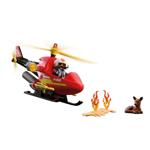 PLAYMOBIL CITY ACTION ΕΛΙΚΟΠΤΕΡΟ ΠΥΡΟΣΒΕΣΤΙΚΗΣ