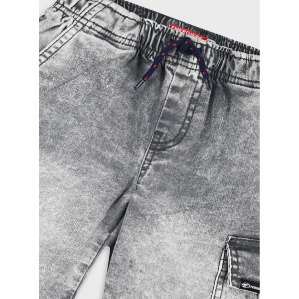 ENERGIERS BERMUDA SHORTS BOY ΒΕΒΕ GREY DENIM